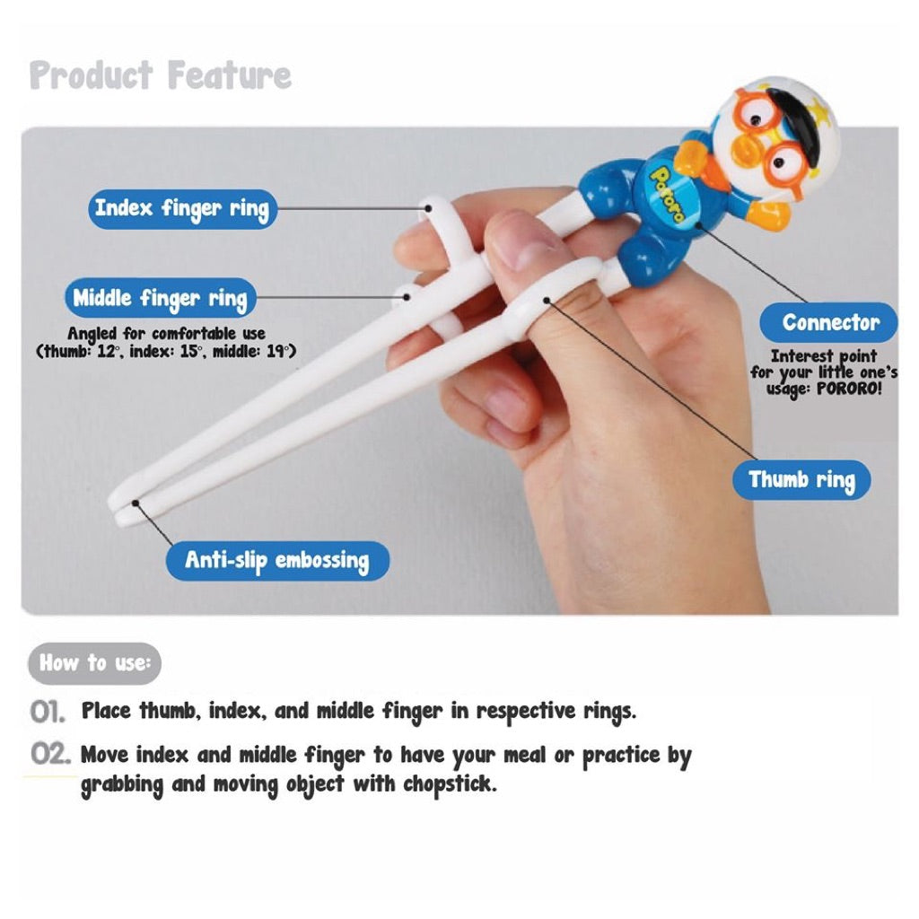 Pororo Policeman/Fireman Chopstick