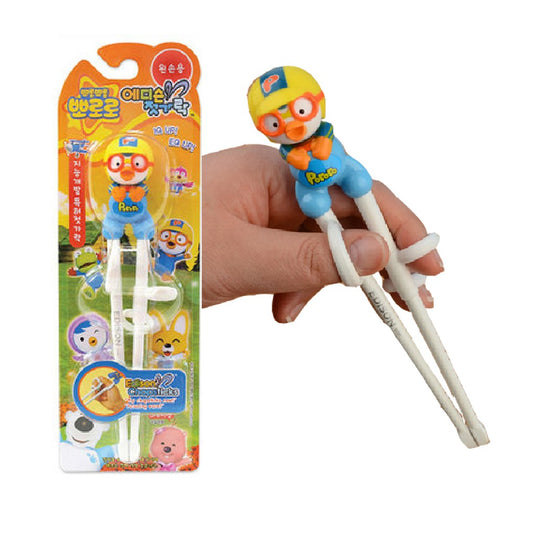 Pororo Baby Orange Chopstick (Left-Hand)